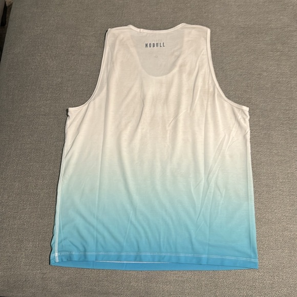 NOBULL Wodapalooza Miami White and Blue Gradient Tank Top - Picture 3 of 3